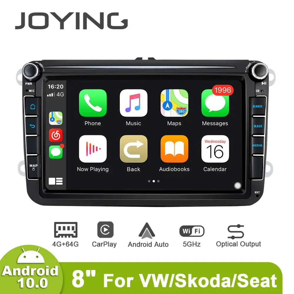 Автомобильная Мультимедийная система Joying Центральная аудиосистема на android 8