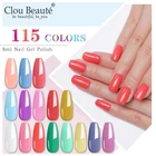 Гель-лак для нейл-арта Clou Beaute 8 мл набор для маникюра для ногтей Vernis полупостоянное верхнее покрытие УФ-гель лак Блестящий Гель-лак