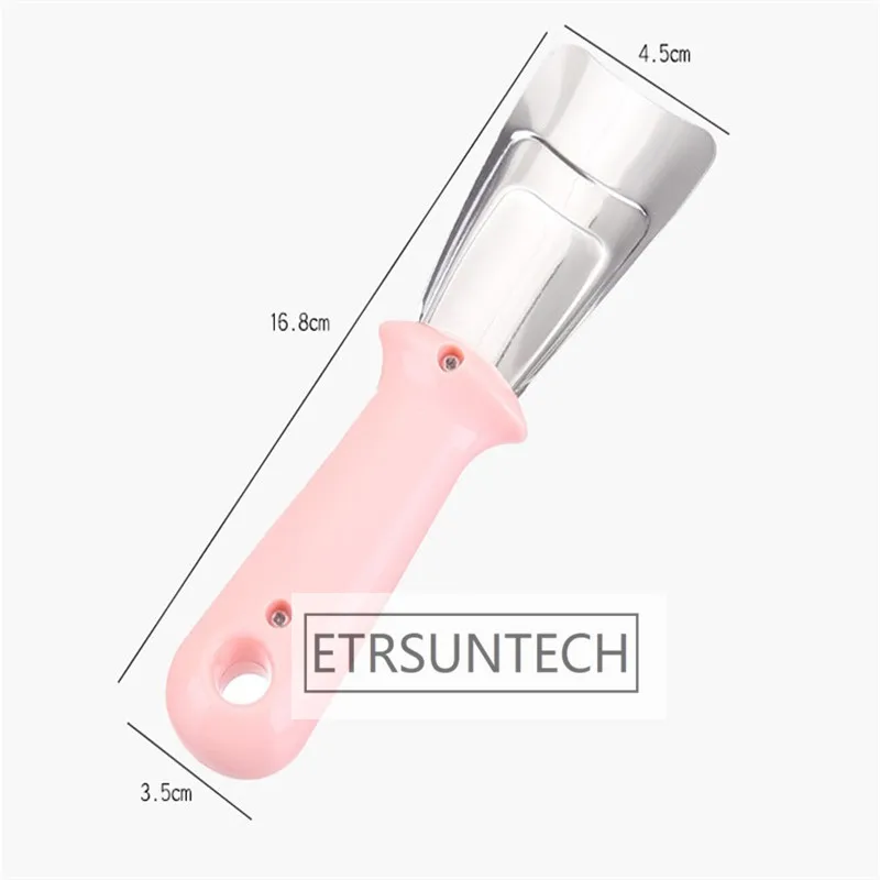 

100pcs Stainless Steel Refrigerator Ice Scrape Shovel Ice Remover Shovel Ice Cream Tools Kitchen Tools Gadgets