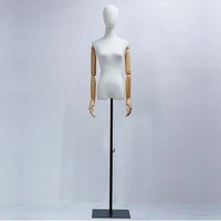 3style wood hand color female full head mannequin body stand wedding dress sewing base flexible womenadjustable rack 1pc d399
