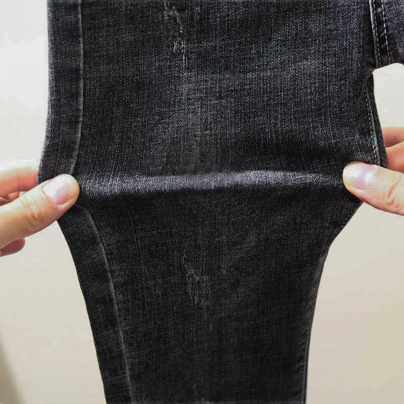 

Jeans for Women Slim Stretch High Elastic Skinny Jeans Vintage Black Blue skinny Pencil Pants Women Jeans