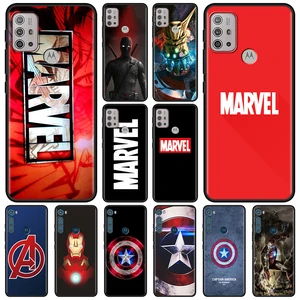 Case For Moto One Fusion G Pure Stylus 5G G100 G60s G60 G40 G50 G30 G20 G10 G9 G8 Plus Power E40 E20 Marvel Avengers Comics