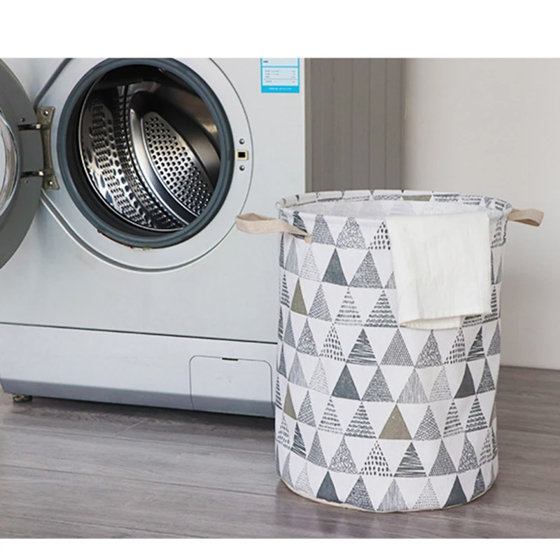 Водонепроницаемая корзина для хранения одежды складная белья вместительная