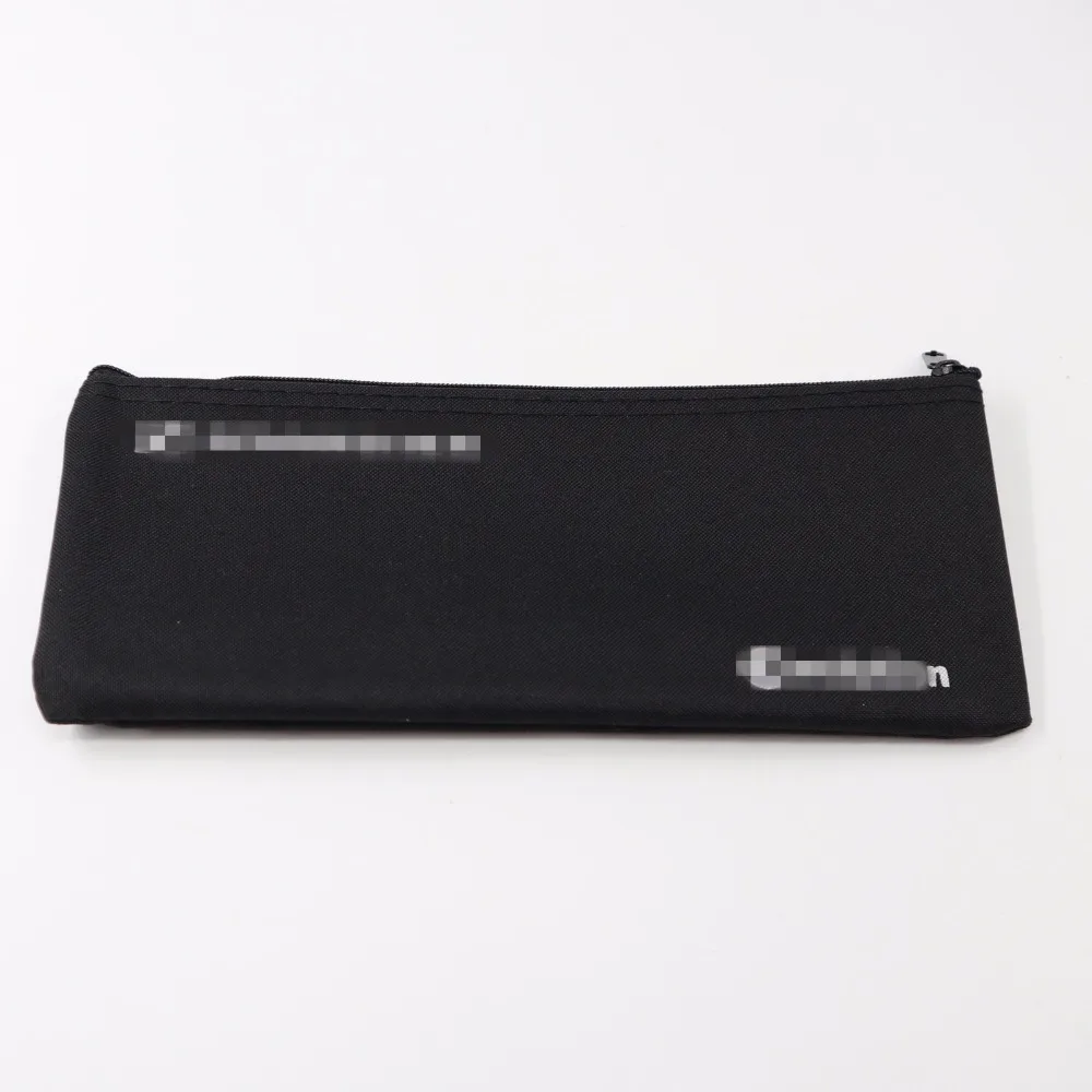 Professional Wired Microphone Holder cloth Case With Zipper For Sennheiser Microphone Bag Accessories or Cable 23*10.3 cm LOGO
