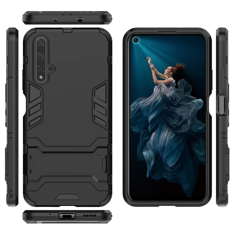 Чехол для Huawei Honor 20 защитный чехол телефона бампер жесткая задняя крышка силикон +