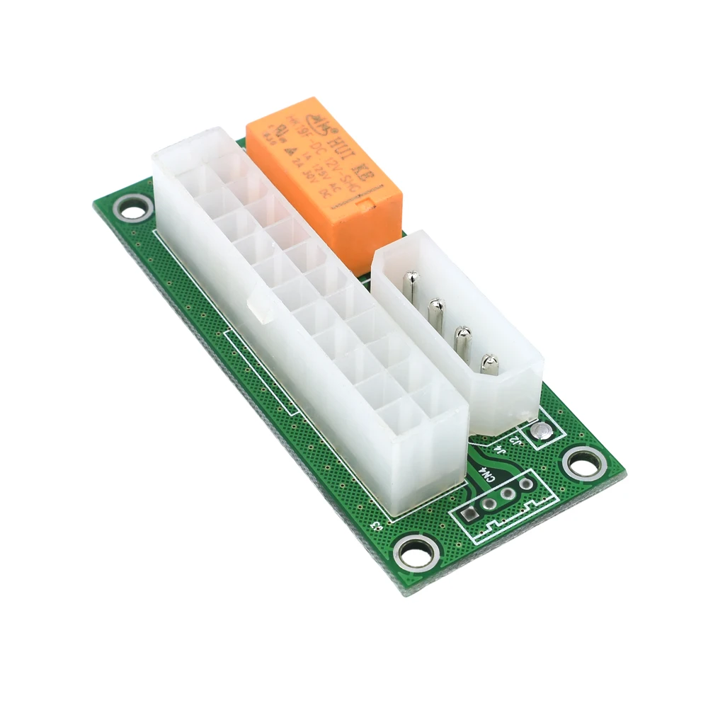 Блочный синхронизатор TISHRIC для ПК Двойной источник питания Add2psu адаптер Molex SATA ATX