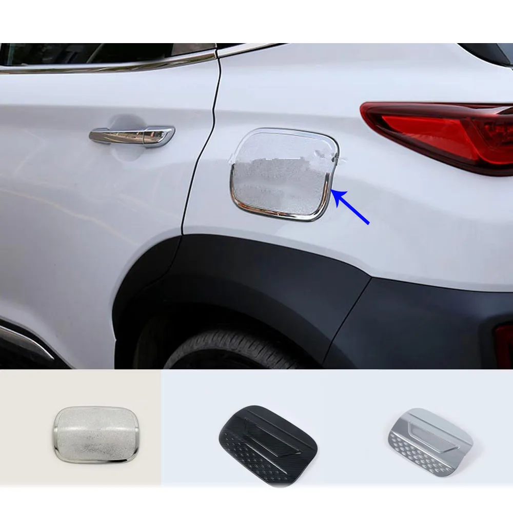 

Car Sticker Gas/Fuel/Oil Tank Cover Cap Styling Auto Part Trim Cover Frame For Hyundai Kona Encino Kauai 2017 2018 2019 2020