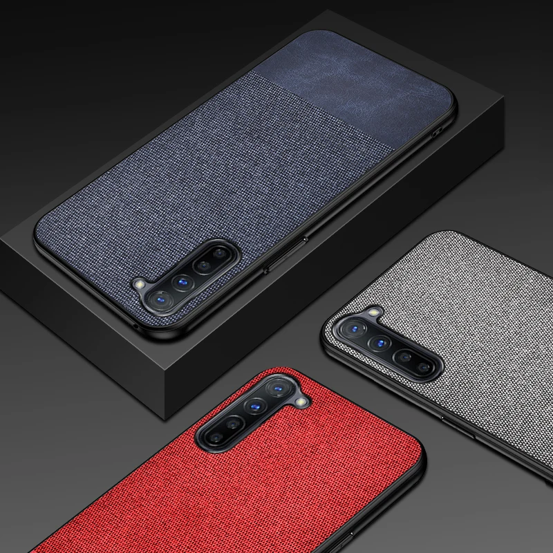 Чехол Oppo Reno2 Z 6 5 дюймов роскошная задняя крышка силиконовый тканевый