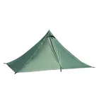 Ультралегкая уличная палатка на одного человека, водонепроницаемый двухслойный, для кемпинга, пляжа, Всесезонная, без каркаса, искусственная сетка для путешествий