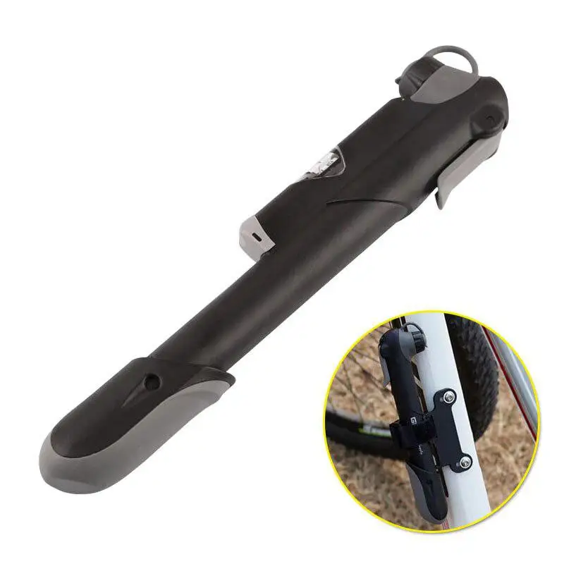 Портативный велосипедный насос ручной мини для накачки велосипедных шин мячей