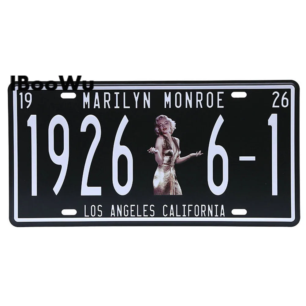 Винтажный постер Route 66 для номерного знака автомобиля табличка с металлическими