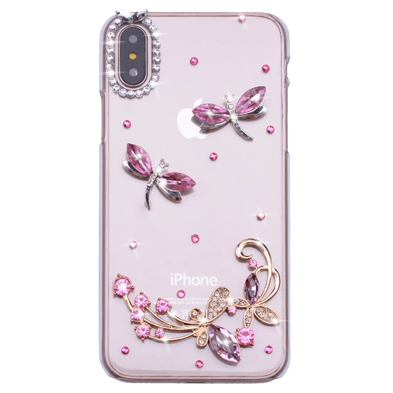 Роскошный чехол со стразами для iPhone 4 4S 5 5S SE 2020 5C 6 6S 7 8 Plus 11 12 Mini Pro Max XR XS MAX X|case for