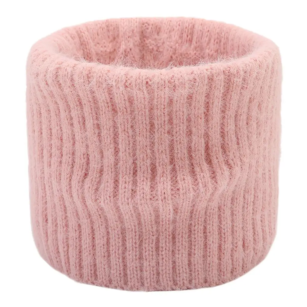 Осень зима 2019 детский вязаный шарф повседневный теплый для мальчиков и девочек