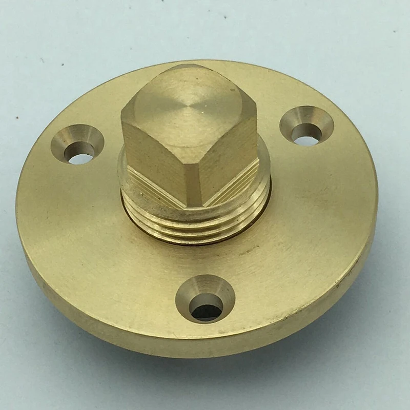 Латунная сливная пробка бронзовая подвязка Морская Лодка яхта винтовая 1 дюйм