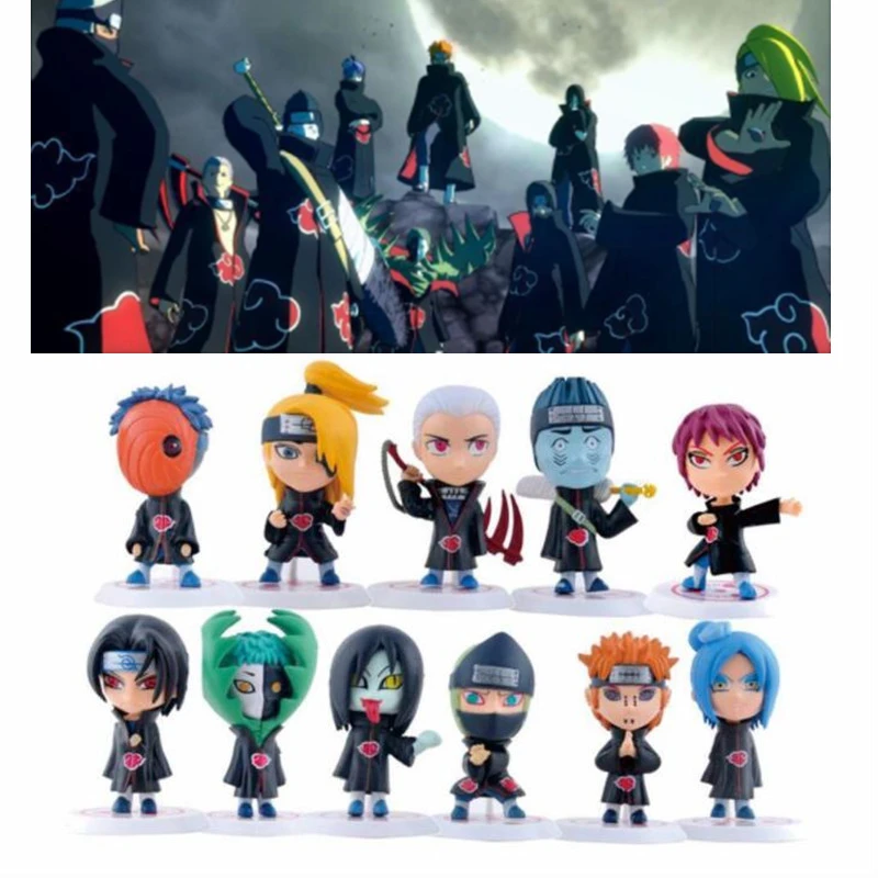 Аниме Konoha в коробке Коллекционная модель боль Дейдара Хошигаки Кисаме Косплэй