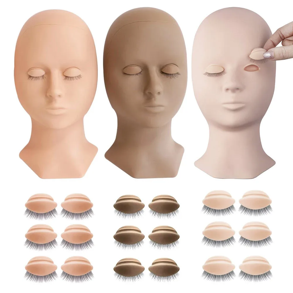 Расходные материалы для наращивания ресниц ненатуральные искусственные учебные