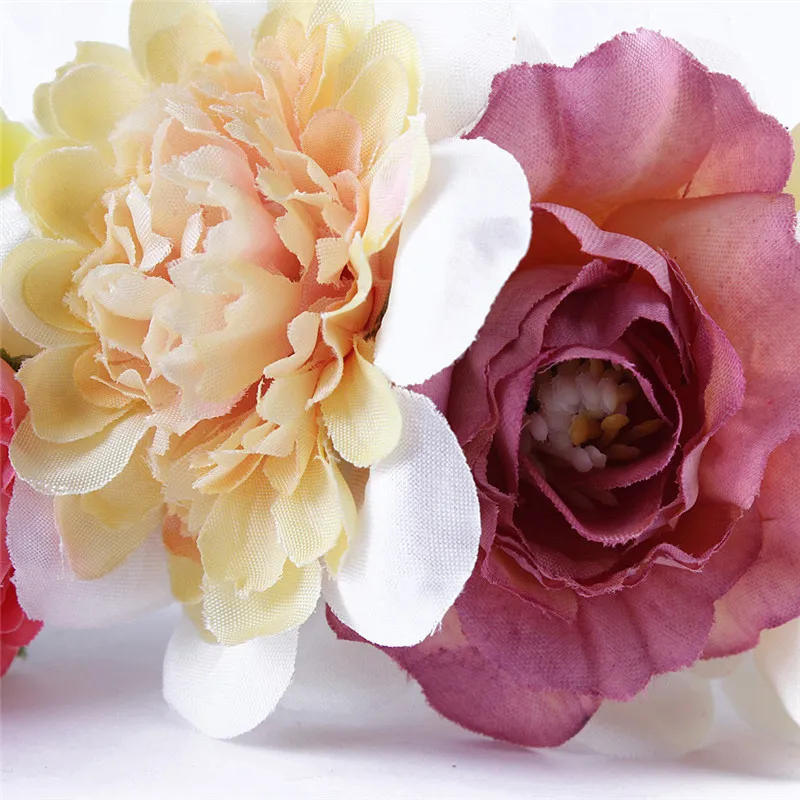 2 шт./компл. головной убор с перьями и цветами для мамы ребенка вечерние головные