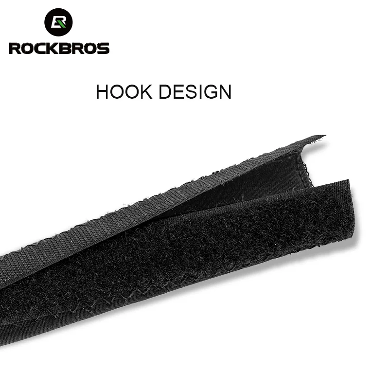 ROCKBROS для активного отдыха на велосипеде, велосипедная Рама, защитная крышка для цепи, защита от ударов, защита для велосипеда, Аксессуары для велосипеда, черный цвет
