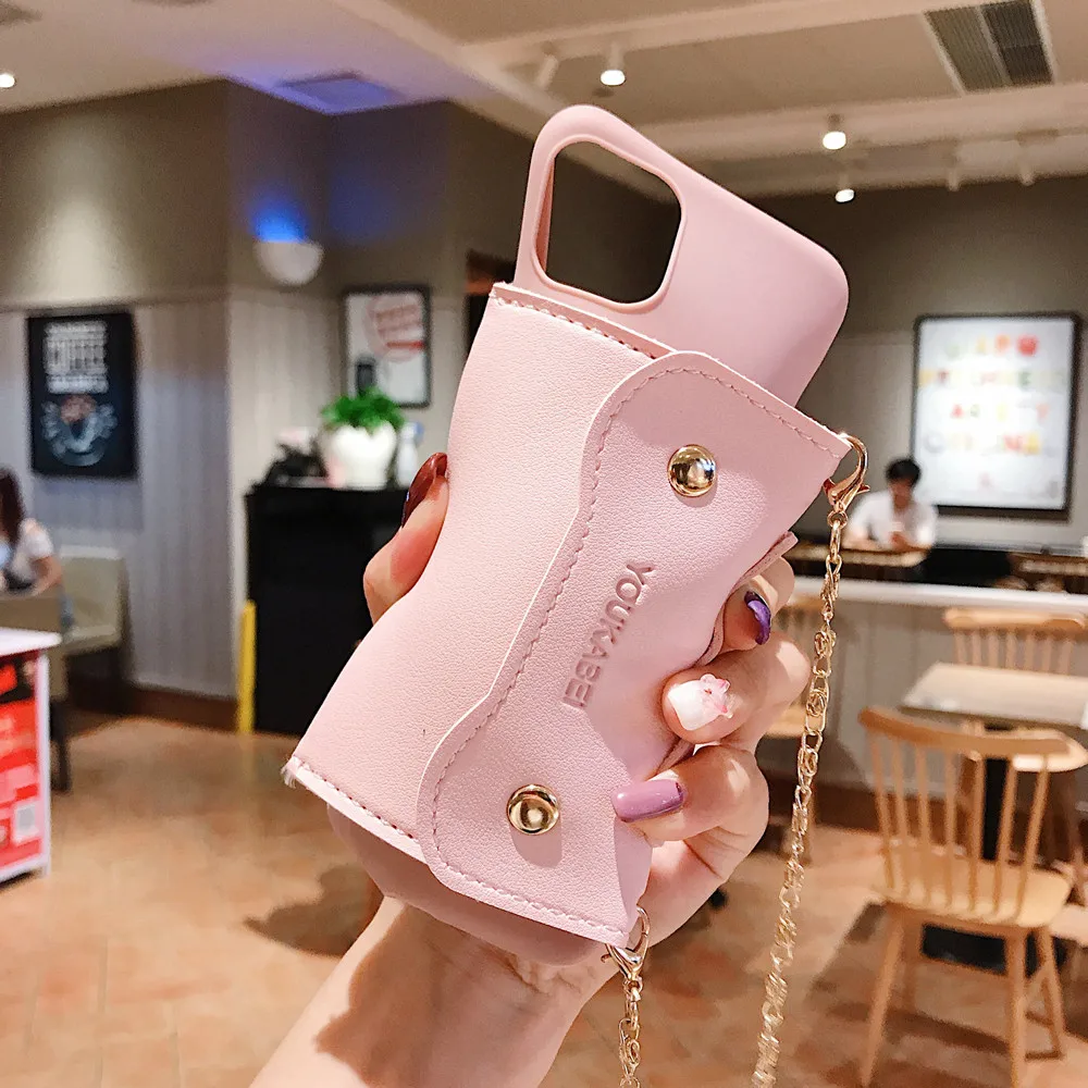 Портативный чехол-кошелек для Huawei Honor 9X Pro Lite X10 Max Play 4T 3 V30 View 20 Mate 40 30 10 силиконовый