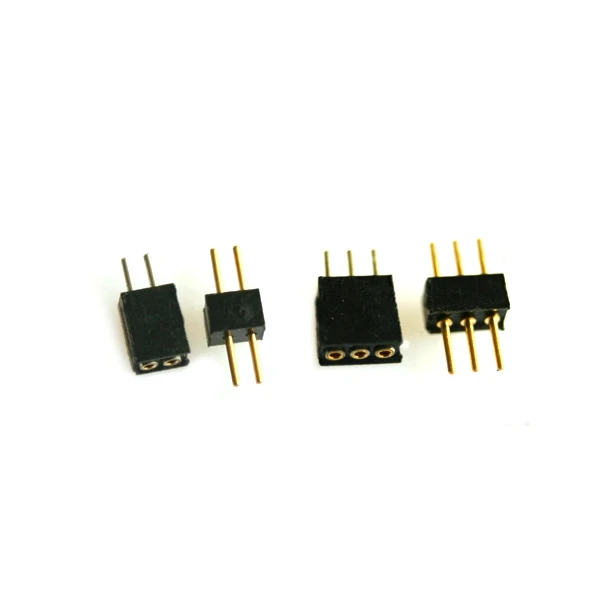 2PCS 1.27mm Pitch 2P 3P 2/3 Pin Round Needle Plug Socket Connector For Brushed Motor FPV RC Airplane Racing Drone | Игрушки и хобби