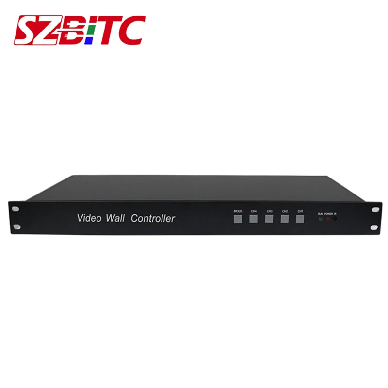 SZBITC 4 канала ТВ настенный контроль Лер 2x2 HDMI VGA USB аудио видео процессор Сращивание