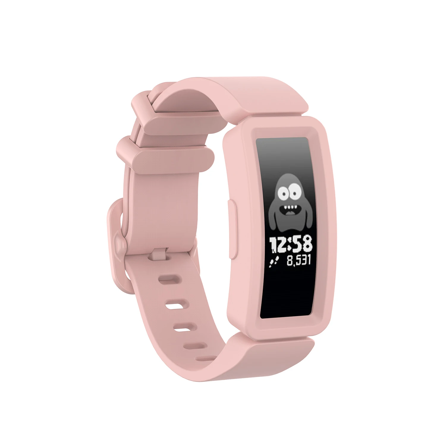 Резиновый ремешок для часов спортивный Браслет Fitbit Ace2/Inspire HR/ACE2 прочные