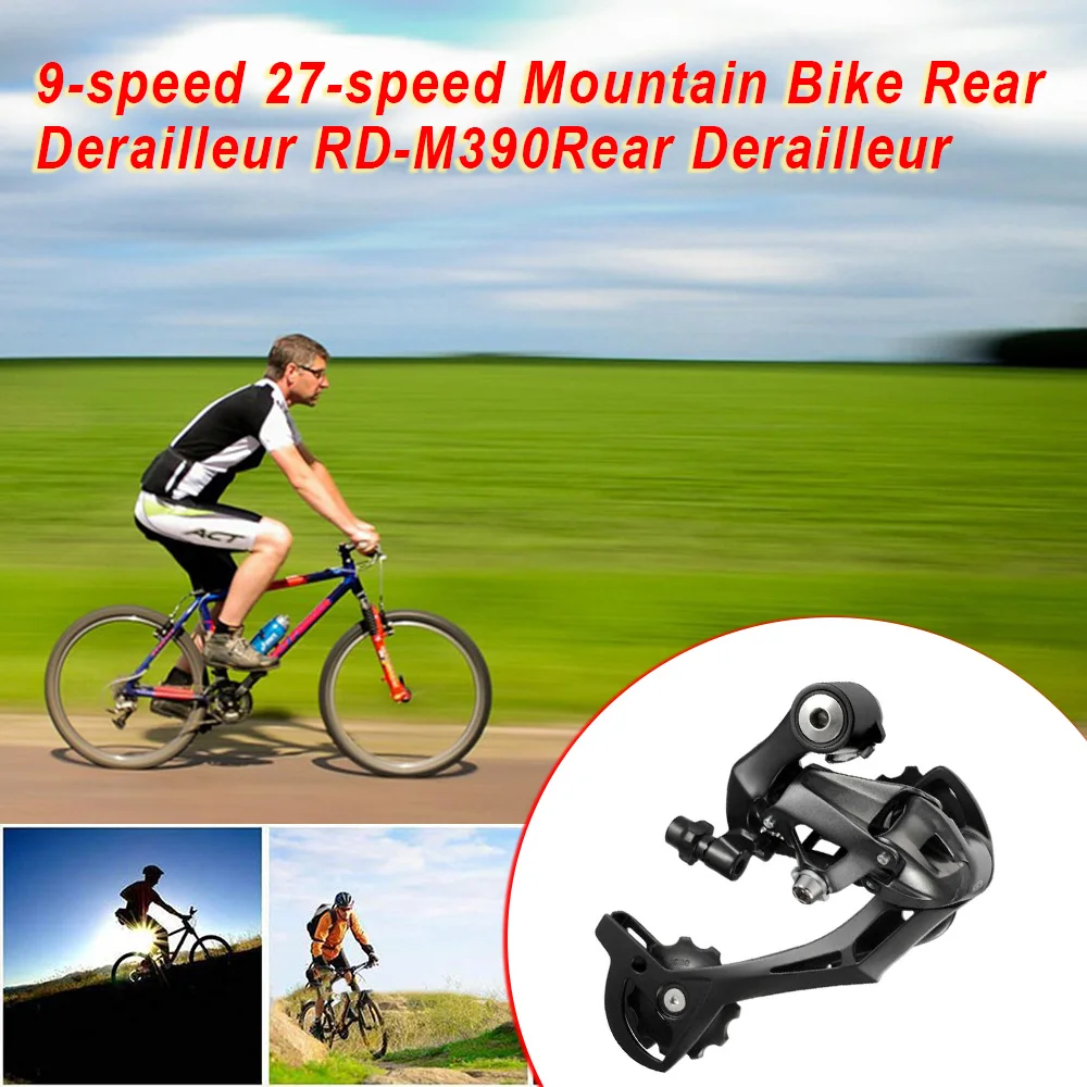 

9/27 Speed MTB Mountain Bike Rear Derailleur RD-M390 Bicycle Rear Shifter M390 Shifting Bike Cycling Parts