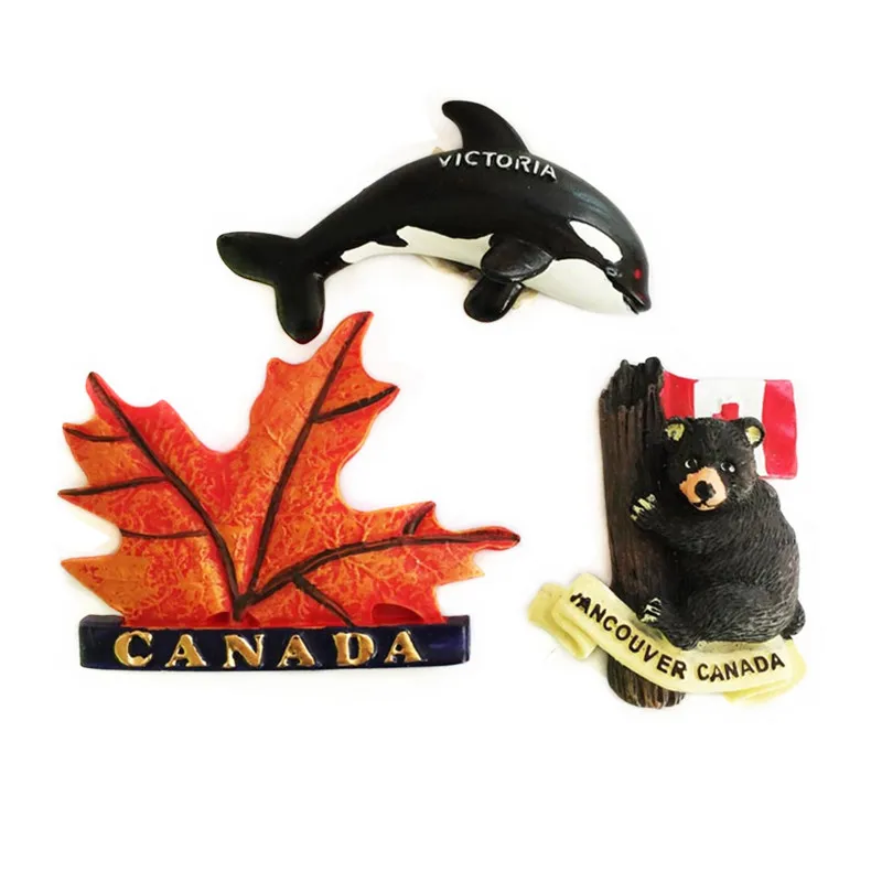 Канада Монреаль Ванкувер Виктория и др. Магниты на холодильник коллекция