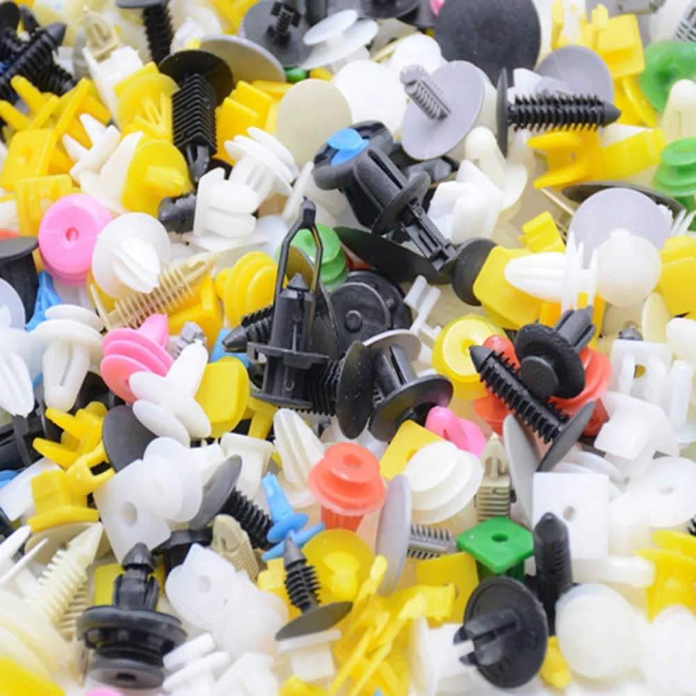 

Plastic Car Rivet Rivet Fastener Trim Clip W/ Screw Assortment Accessory