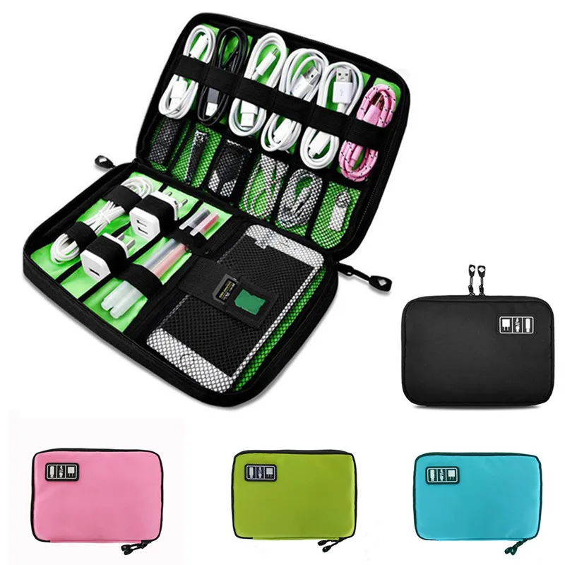 Портативная Водонепроницаемая дорожная сумка Кабельный органайзер для