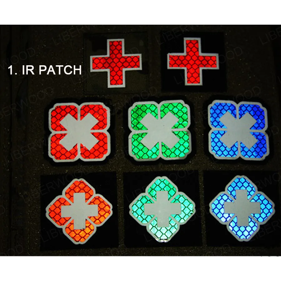 Светоотражающая медицинская звезда жизни разноцветный спасательный ИК