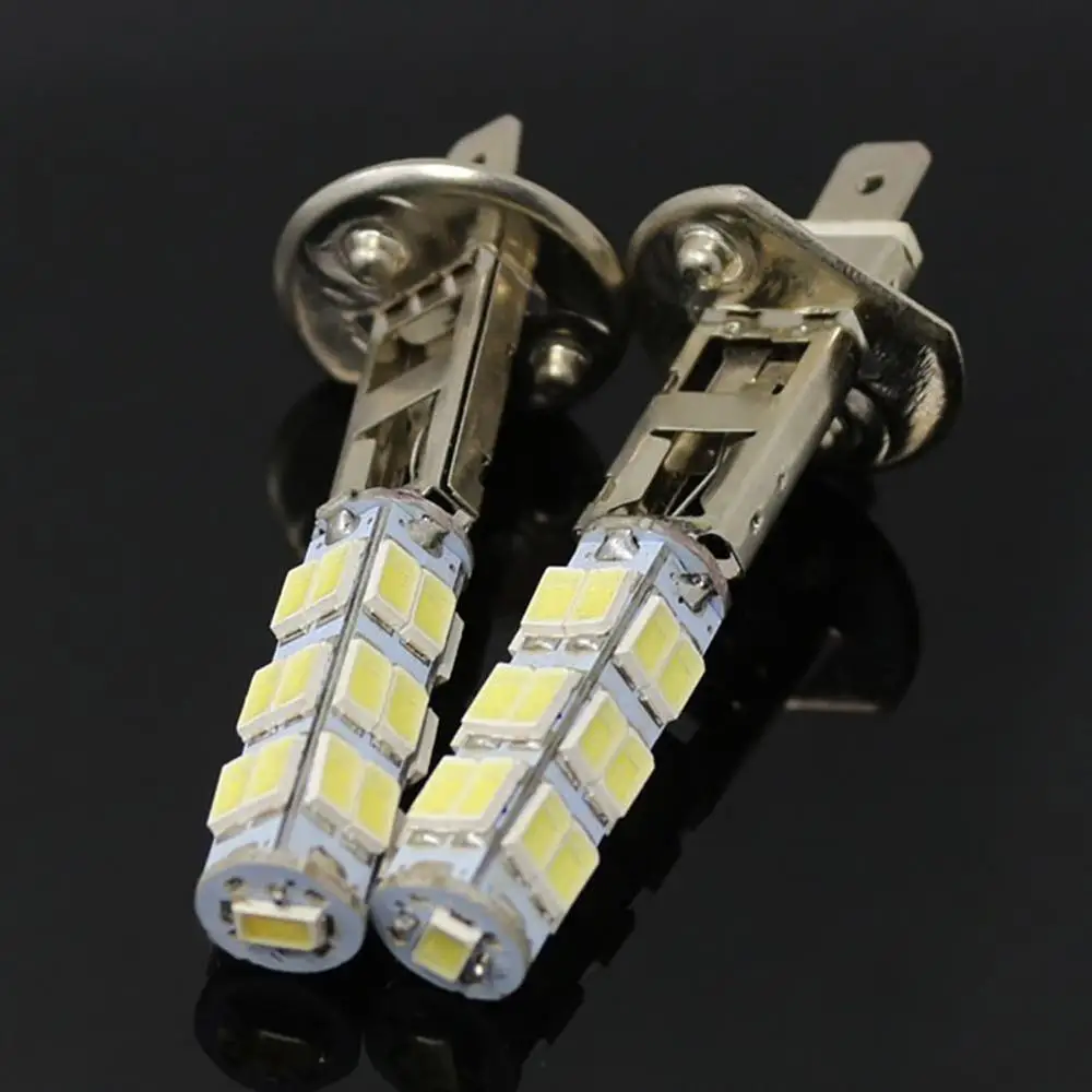 Высокое качество, 2 предмета H1 светодиодный лампы Супер яркий 25SMD 1210 Противотуманные фары автомобиля 12V 6000K белая дневные ходовые лампы Авто HID Xenon look