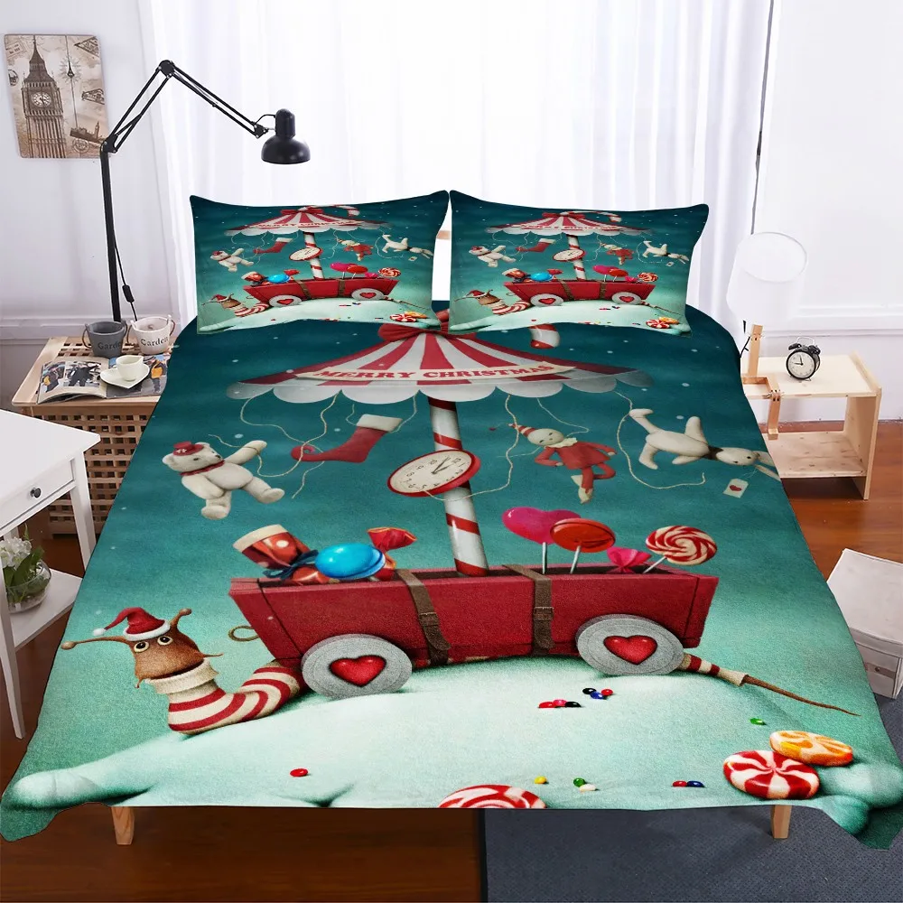 Домашний текстиль Пляжная Рождественская кукла конфеты постельные