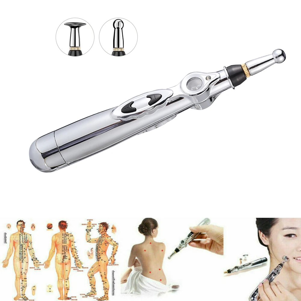 

Electronic Acupuncture Pen Electric Meridians Laser Therapy Healing Massager Meridian Energy Pen Relief Pain Tools