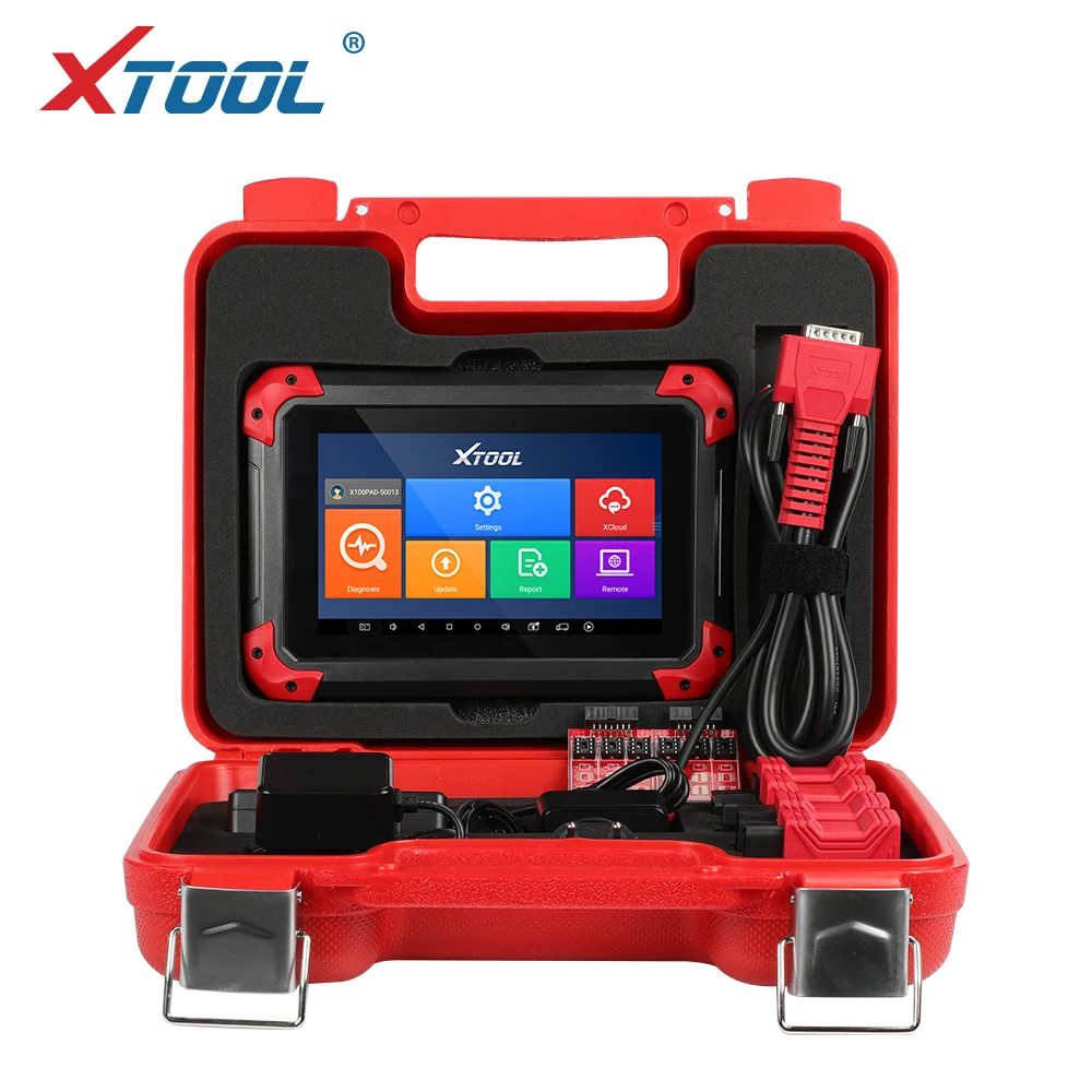 Автомобильный диагностический инструмент XTOOL X100 PAD PLUS программатор ключей OBDII с 12
