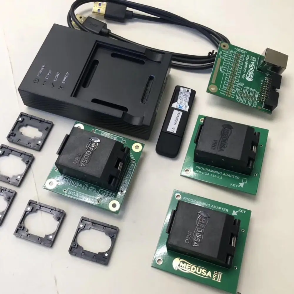 Новейшая версия Medusa Pro II /2 box Полный комплект с разъемом EMMC + UFS 95 153|Детали