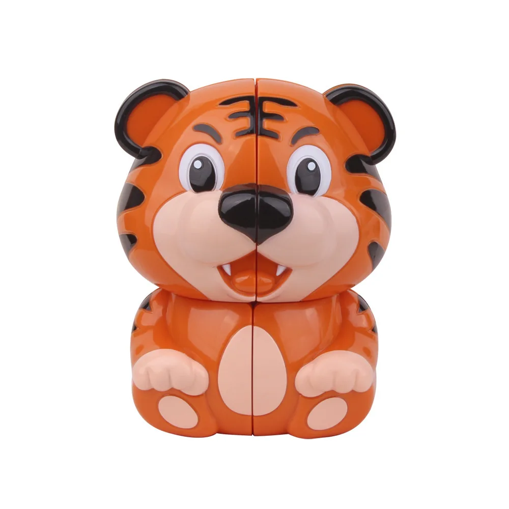 кубик рубика 2 на 2x2 куб панда Тигр Волшебная стресс Cube Игрушка каваи головоломки