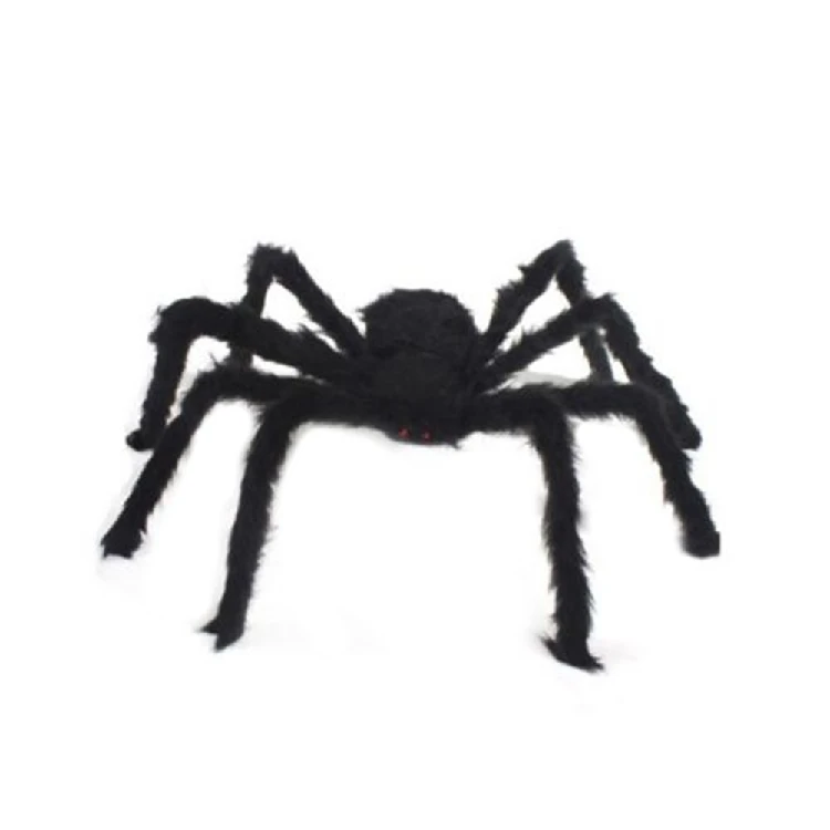 

Halloween Decoration Horror 30/50/75cm Large Size Plush Halloween Shipping Drop Decoration For Party House Spider Horror To S5Q5