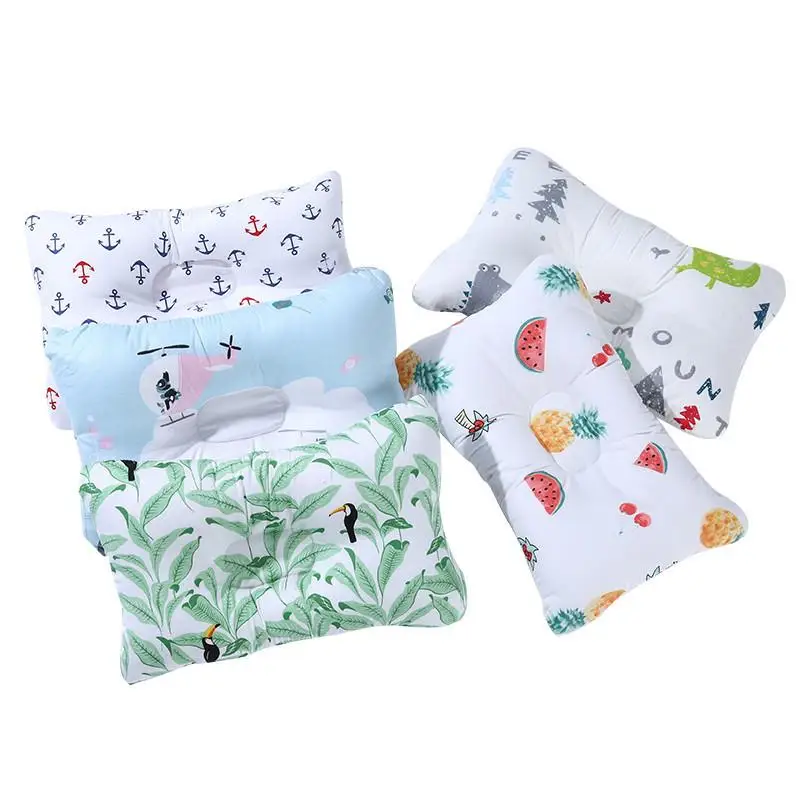 

Baby Nursing Pillow Infant Newborn Sleep Support Concave Cartoon Pillow Printed Shaping Cushion Prevent Flat Head