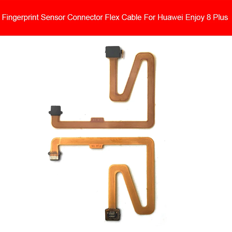 Enjoy 8 Plus Отпечатков пальцев Сенсор шлейф для Huawei Enjoy 7 7i 8 7X 8C 8X9 9i 10 V20 V10 P20 P30 3e плюс играть Nova Lite Сенсор разъем - Цвет: Enjoy 8 Plus