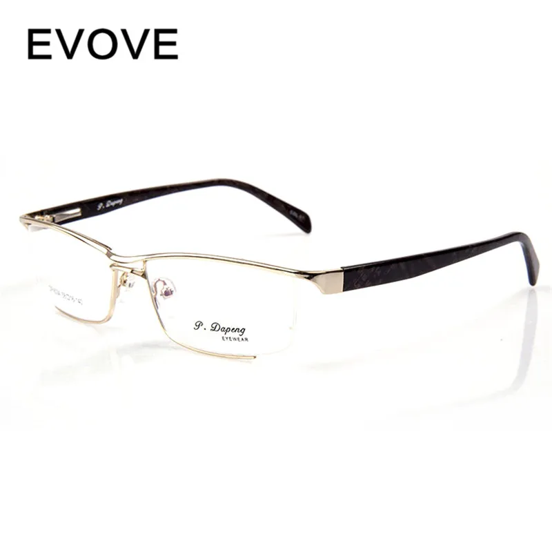 Evove большие очки рамки Для мужчин мужские по рецепту оптический близорукость