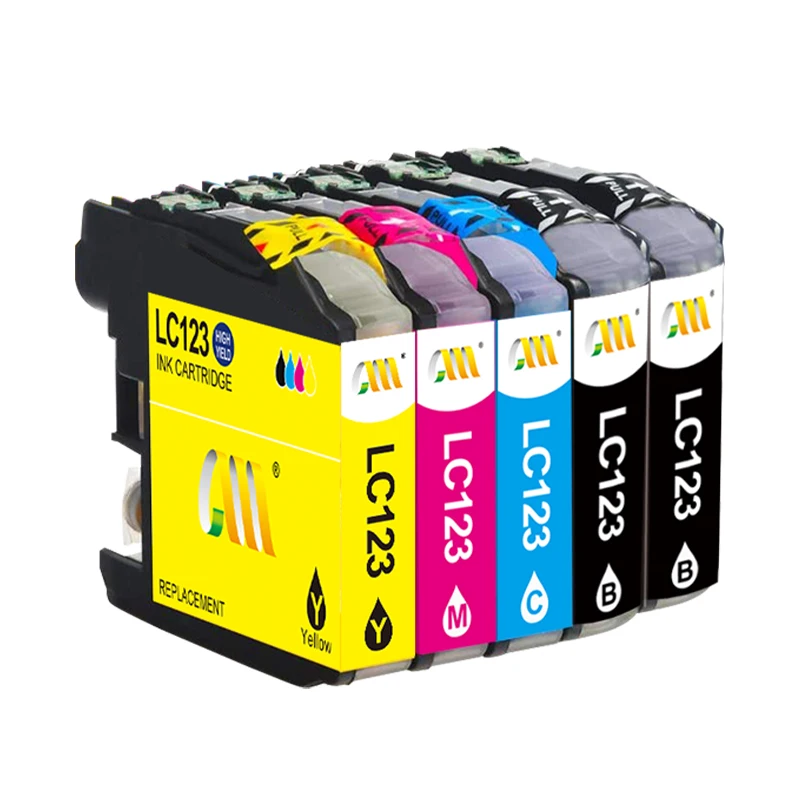 

CMCMCM совместимый чернильный картридж Замена для Brother LC123 для Brother MFC J4410DW J4510DW J870DW DCP J4110DW J132W J152W