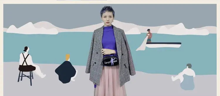 TANTO store YIZI оригинальная многофункциональная нагрудная сумка через плечо сумка для мобильного телефона ретро мини поясная сумка