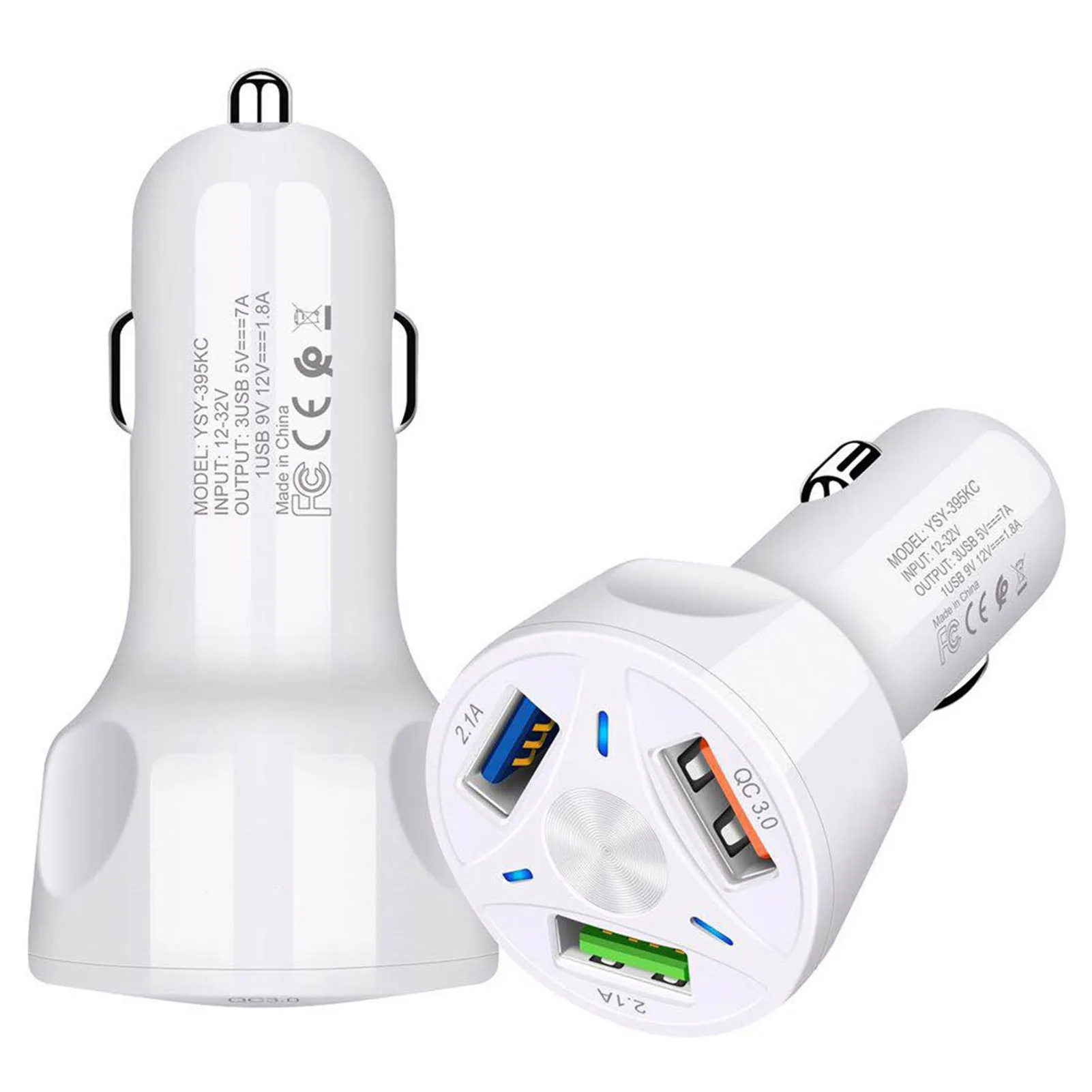 QC3.0 автомобильный зарядный телефон 3 1 а 3usb выходной порт быстрая зарядка |