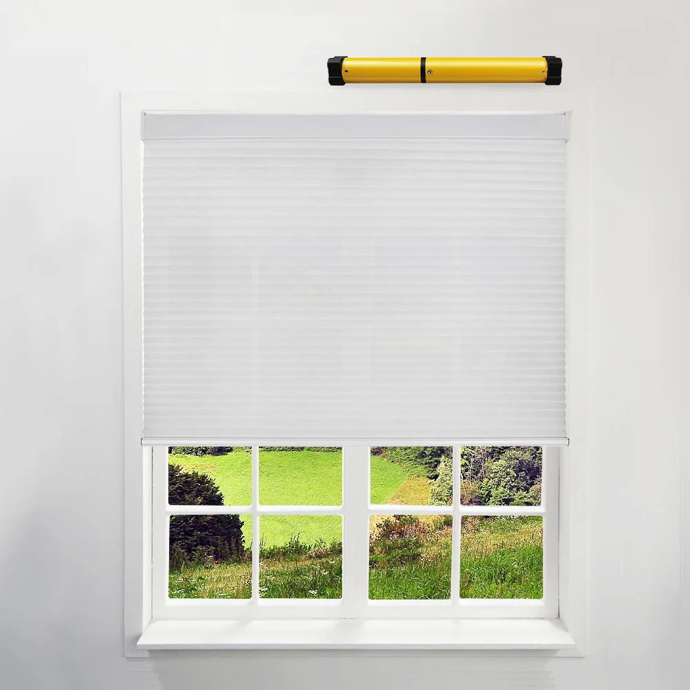 

Tuya WiFi Smartlife Roller Shade Motor with Cellular Shade Customized Honeycomb Blind Built in Battery Alexa Google Home Control