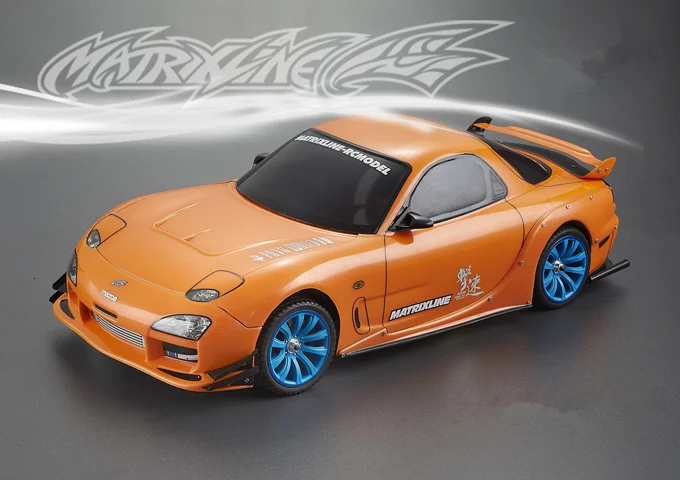 1 комплект MAZDA RX7 1/10 1:10 RC PC корпус 195 ширина прозрачный чистый Без окрашивания Дрифт корпус RC hsp hpi trax Tamiya