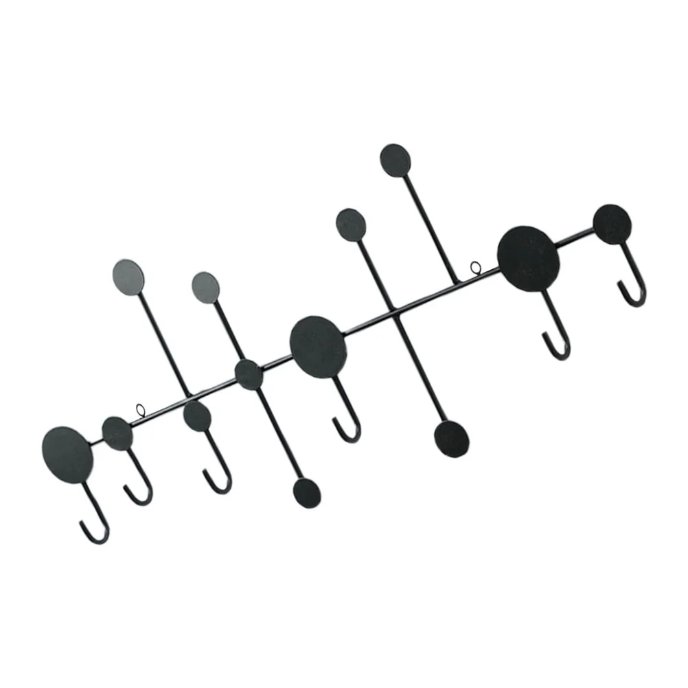 

1Pc Simple Creative Iron Door Back Key Hook Household Clothes Hat Hook