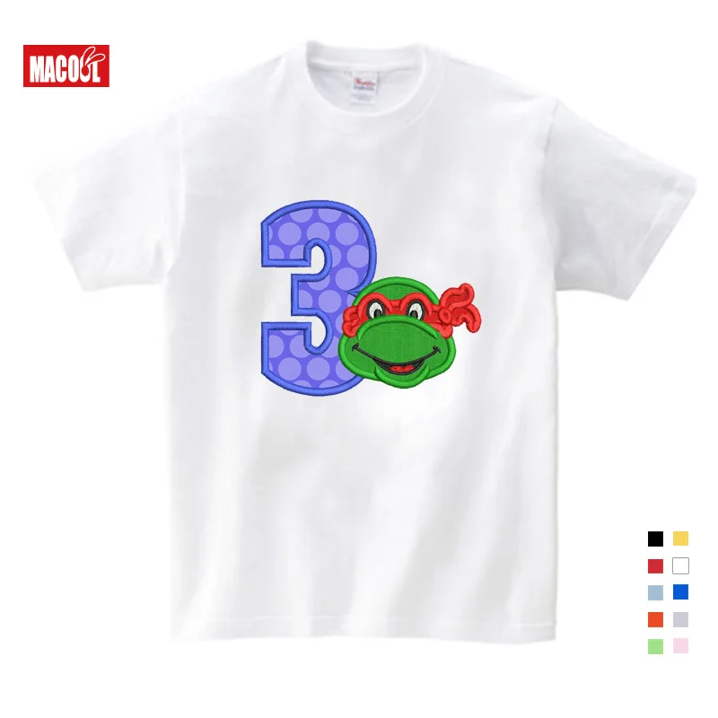 T-shirt white 3 Детская футболка с принтом аниме; модные Забавные футболки для мальчиков; модная красная футболка с круглым вырезом для малышей - Цвет: T-shirt white 3