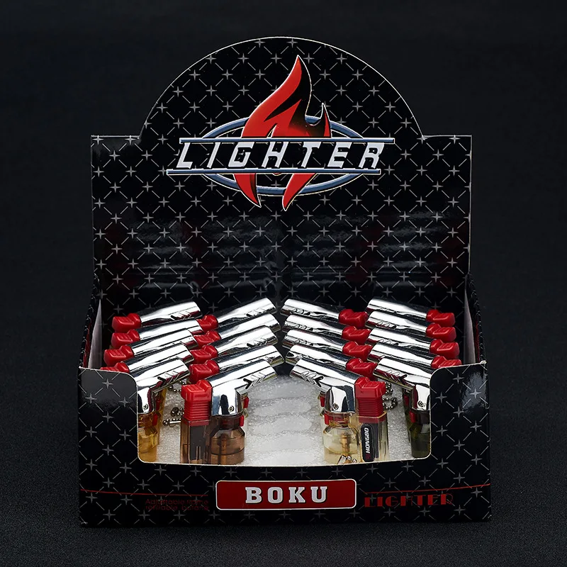 Бутановая Зажигалка для приготовления пищи многоразовая Регулируемая зажигалка