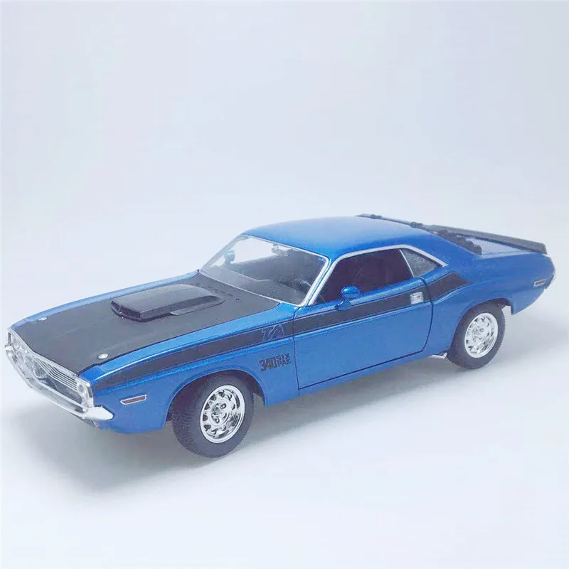 Высокое качество 1:24 Dodge Challenger сплав модель автомобиля, расширенная коллекция и подарок мускул Модель автомобиля украшения